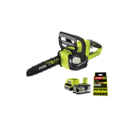 Ryobi - 18V One+ Chainsaw Pack with 5.0Ah Battery - 5133002829-5133003366-5132002436 product image