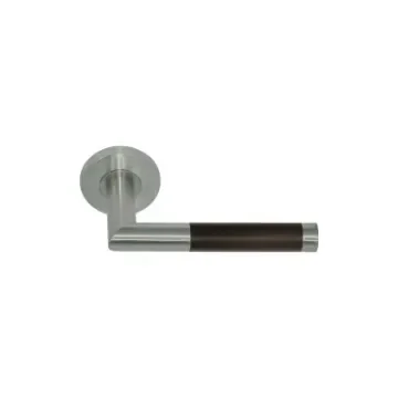 Divers - Sauterne Door Handles - Brushed Stainless Steel 304 & Wenge - IN109W product image