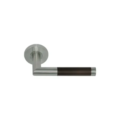 Divers - Sauterne Door Handles - Brushed Stainless Steel 304 & Wenge - IN109W product image