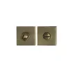 Divers - Square Rose Plates with Lock - Bronze Finish R2003BRO product image
