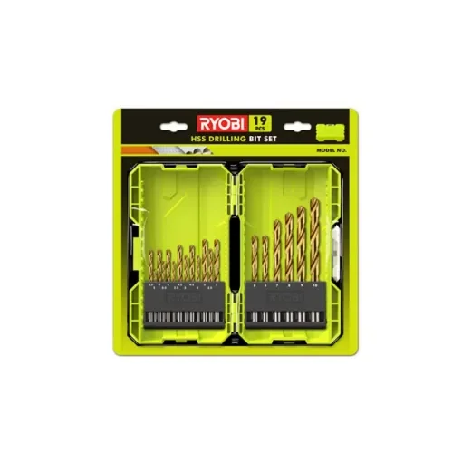 Ryobi - Stackable HSS Metal Drill Bits Set - RAK19HSS2 product image