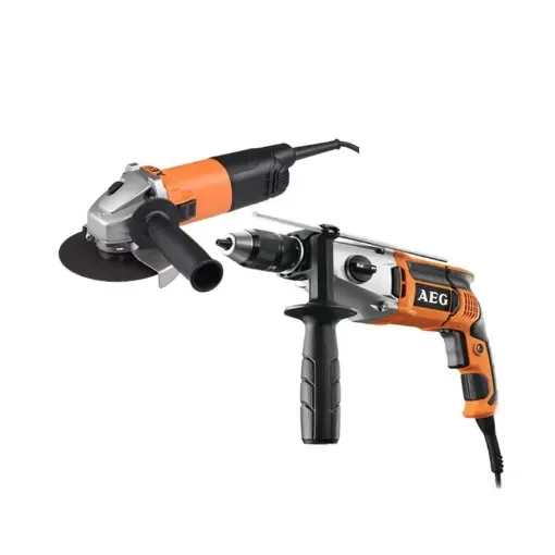AEG - Electric Hammer Drill & Grinder Pack 1100W/800W - 4935447375-4935451298 product image