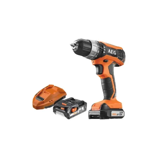 AEG - 12V Tradesman Hammer Drill with 2 Batteries - 4935451531 product image
