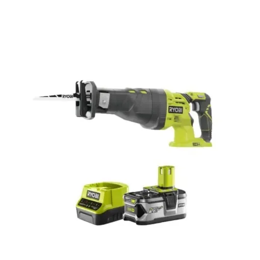 Ryobi - 18V Reciprocating Saw Kit with 4.0Ah Battery - 5133002637-5133003360 product image