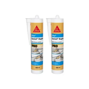 Sika - Pack of 2 Sanisil Rapid Anti-Mould Silicone Sealants - 579734x2 product image