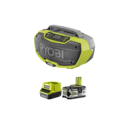 Ryobi - 18V One+ Stereo Workshop Radio Pack - 5133002734-5133003366 product image