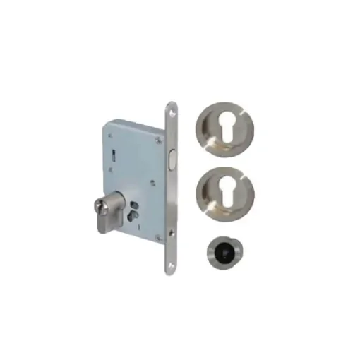 Divers Pocket Door Kit - Round Handles - Key I - NI012 product image