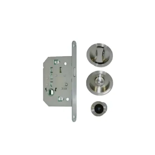 Divers - Pocket Door Kit with Locking Round Handles - NI015 product image
