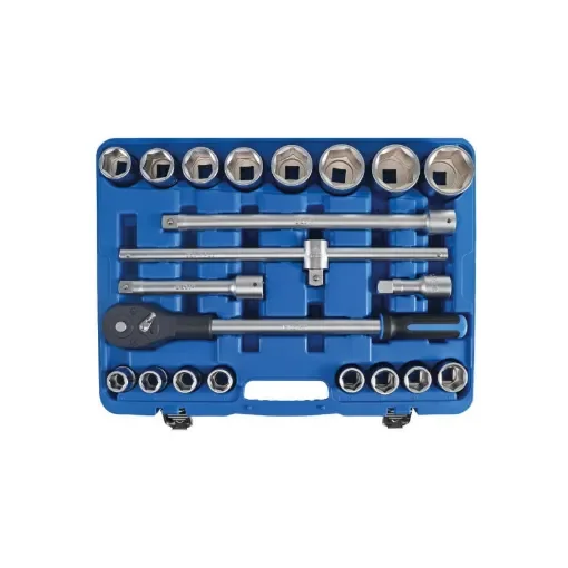 BGS Technic - Hexagon Socket Set 20 mm (3/4") - 21 pcs - 1207 product image