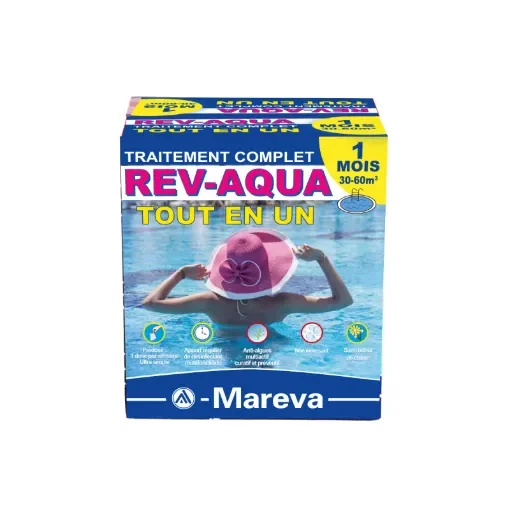 Mareva - Rev-Aqua Complete Pool Treatment Kit 30-60 m³ - 140011U product image