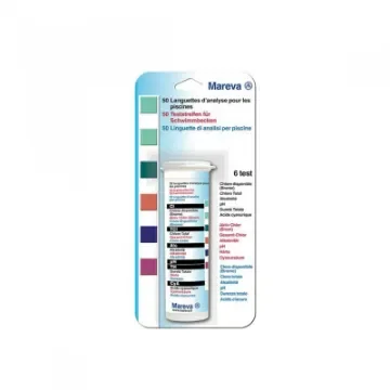 Mareva_Access - MAREVA Pool Test Strips - 6 Tests - 204187 product image