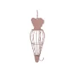 Zolux - Ehop Hay Rack for Rabbits - Carrot-Shaped Pink - 205150 product image
