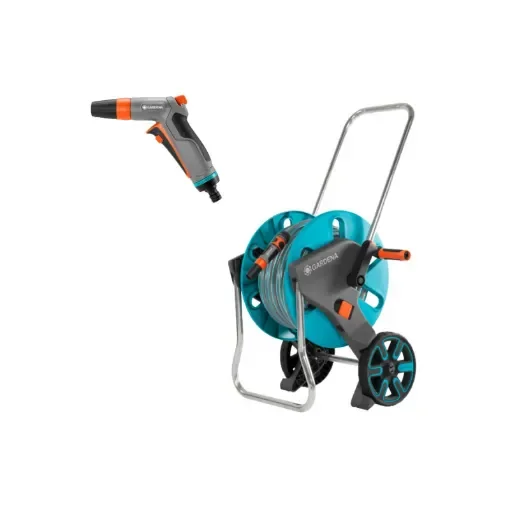 GARDENA - CleverRoll M Hose Reel with Cleaning Gun - 18512-26 product image