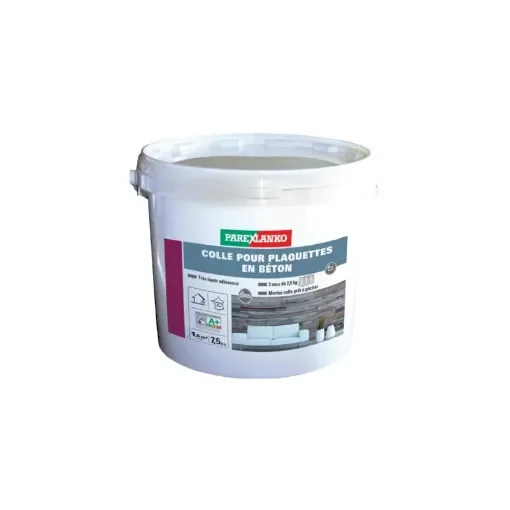 Parexlanko - Concrete Tile Adhesive Grey 7.5 kg - 03273_remplace_par_32249 product image