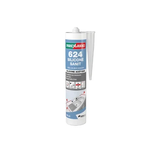 Parexlanko - Acetic Silicone Sealant - Transparent - L624TRANS300-12 product image