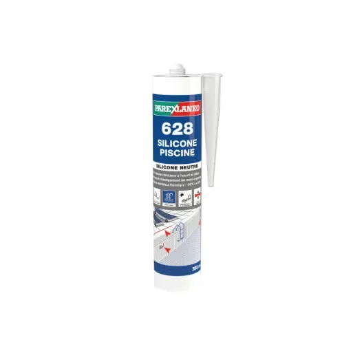Parexlanko - Neutral Silicone Sealant for Swimming Pools - L628GRIS-12 product image