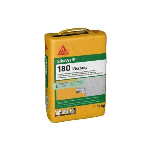 Sika - SikaWall 180 Viscorep Mortar 15 kg - 657589 product image