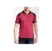 RICA LEWIS - Reinforced Polo for Men - Burgundy - WORKPOL7405 product image