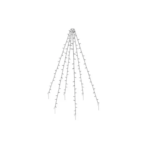 EDM Christmas Light Tree - 192 LED Warm White - 71714 product image