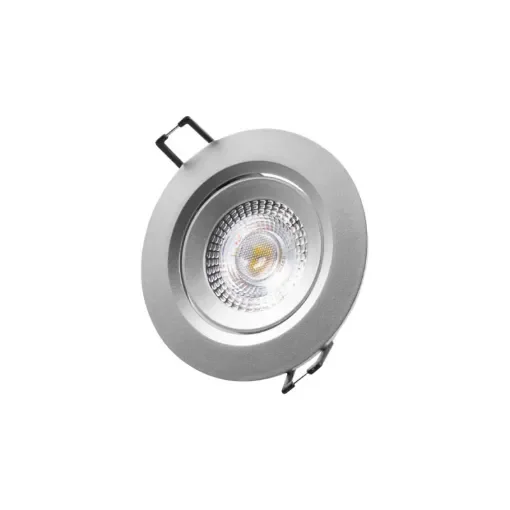 EDM Recessed LED Spotlight 5W 380lm 6400K Chrome - 31653 product image