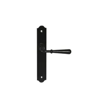 Divers - 2 Door Handles on Plate Beynac - Black - 010401N product image