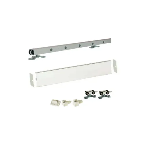 Divers - Wooden Sliding Door Rail Kit - 190 cm - KC082BLNEW product image