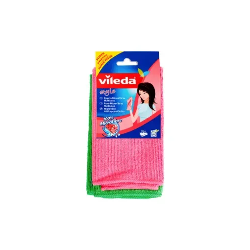 Vileda - Multi-Purpose Microfibre Cloths (2 Pack) - 77605 product image