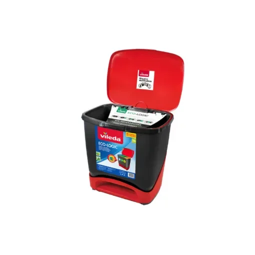 Vileda - Adaptable 39L Recycling Bin with Compartments - 77627 product image