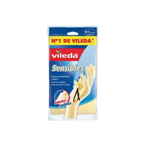 Vileda - Extra-Fine Vanilla-Scented Gloves Size S - 77684 product image