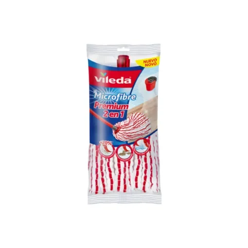 Vileda - 2-in-1 Microfibre Mop with Universal Head - 77669 product image