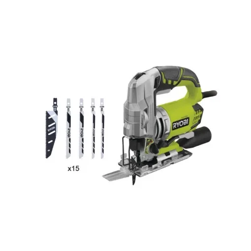 Ryobi - Pendulum Jigsaw 680W with 15 Blades - 5133002328 product image