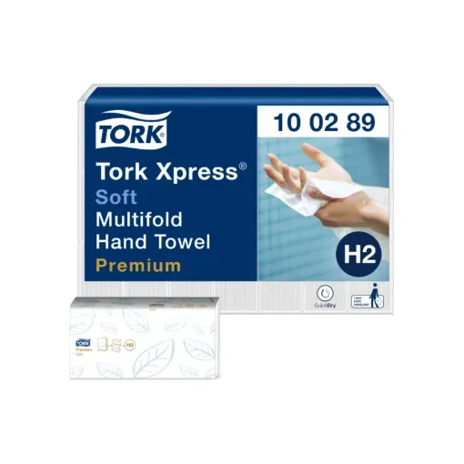 Tork - Pack of 21 Premium Interfolded Hand Towels - 100289 product image