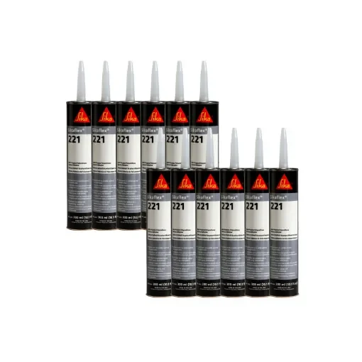 Sika - Multi-Purpose Sealant Adhesives Black - 1389x12 product image