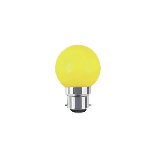 XXCELL - Yellow LED Bulb G45 1W B22 - XX701741 product image