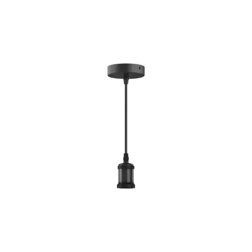 XXCELL Antique Style Pendant Light - Matte Black - XX711122 product image