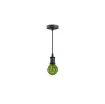XXCELL Antique Style Pendant Light - Matte Black - XX711122 product image