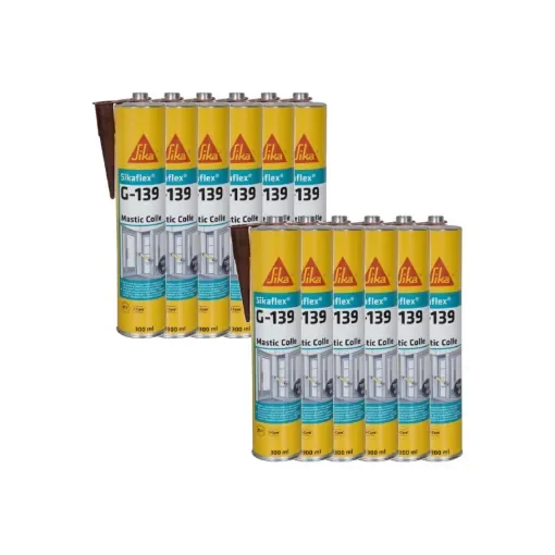 Sika - SIKA Sikaflex G 139 Quick-Setting Adhesive Sealant - 505738x12 product image