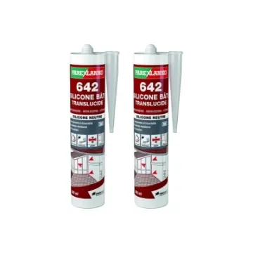 Parexlanko - Neutral Silicone Sealants Pack of 2 - L642TRANS300-12x2 product image