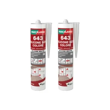 Parexlanko - Neutral Silicone Sealants Pack of 2 - L643GRIS300-12x2 product image