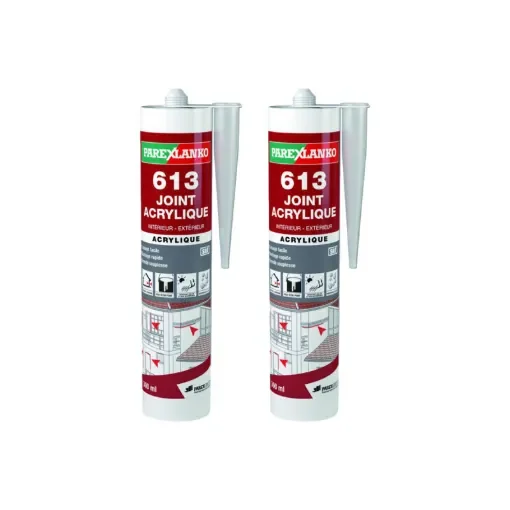 Parexlanko - Acrylic Sealants Pack of 2 - L613BLANC300-12x2 product image