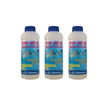 Mareva - Set of 3 Stop-metals for Pool Treatment - 150070Ux3 product image