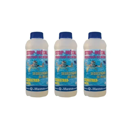 Mareva - Set of 3 Stop-metals for Pool Treatment - 150070Ux3 product image