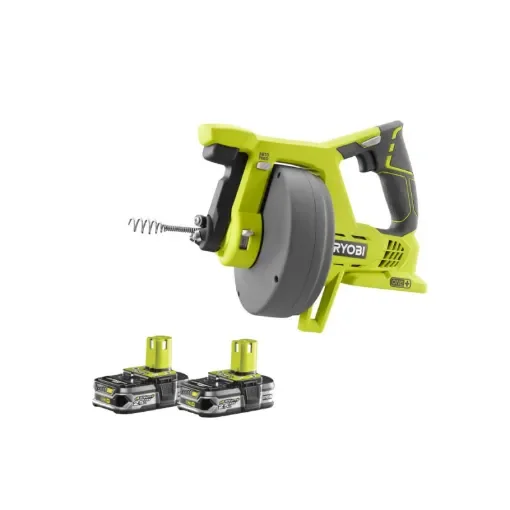 Ryobi - 18V Oneplus Drain Cleaner with 2 Batteries - 5133004642-5133002237 product image