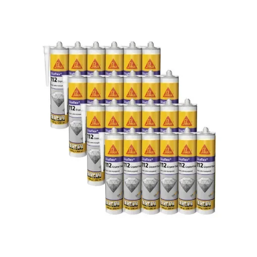 Sika - Sikaflex-112 Crystal Clear Sealant - 617930x24 product image