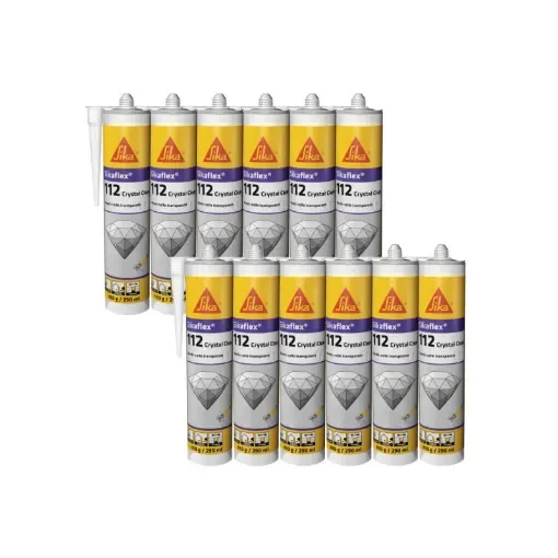 Sika - Sikaflex-112 Crystal Clear Sealant - 617930x12 product image