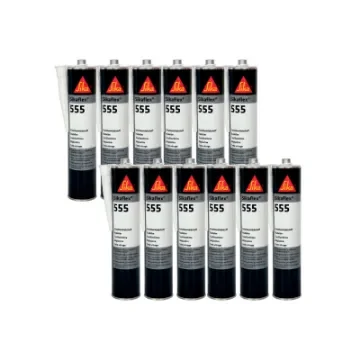 Sika - SIKA Sikaflex 555 Glazing Adhesive Black - 55218x12 product image