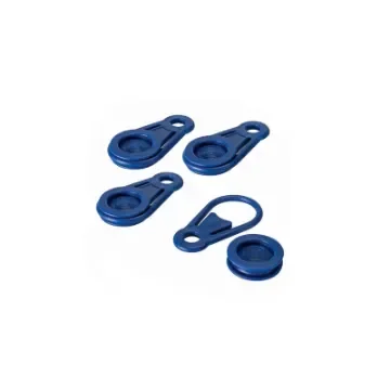 Divers - Set of 6 Blue Plastic Clip Clamps for Tarpaulins - 08170 product image