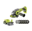 Ryobi - Brushless Angle Grinder 18V One+ R18AG7-0 - 5133002852-5133003366-5132003149 product image