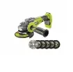 Ryobi - Brushless Angle Grinder 18V One+ - R18AG7-0 product image
