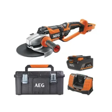 AEG - Brushless Grinder 230mm with 4.0Ah Battery - 4935459735 product image